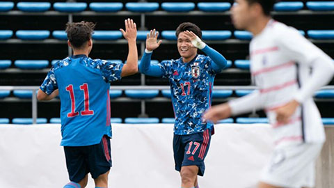 Đại thắng U23 Campuchia, U23 Nhật Bản đặt 1 chân vào VCK U23 châu Á 2022